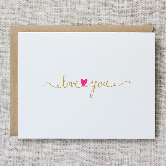 Valentine`s Day letterpress stationery 9